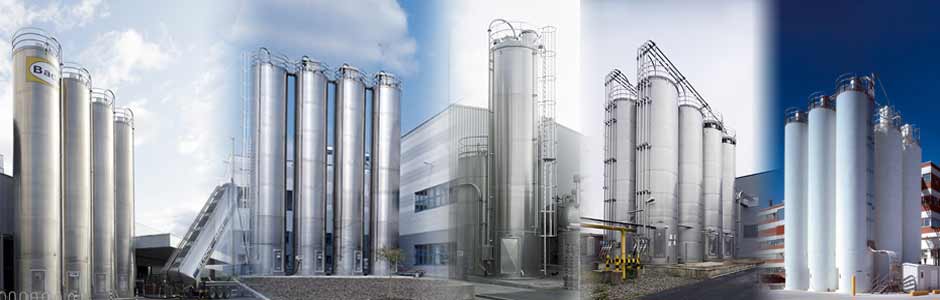 Outdoor and Indoor Silos